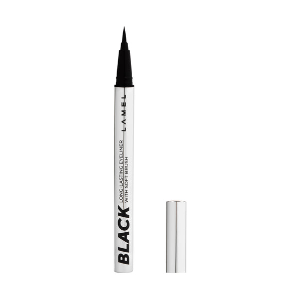 Lamel - Black Eyeliner Soft Brush - 401 Deep Black — image 1 — Meeshop Pakistan