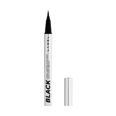 Lamel - Black Eyeliner Soft Brush - 401 Deep Black