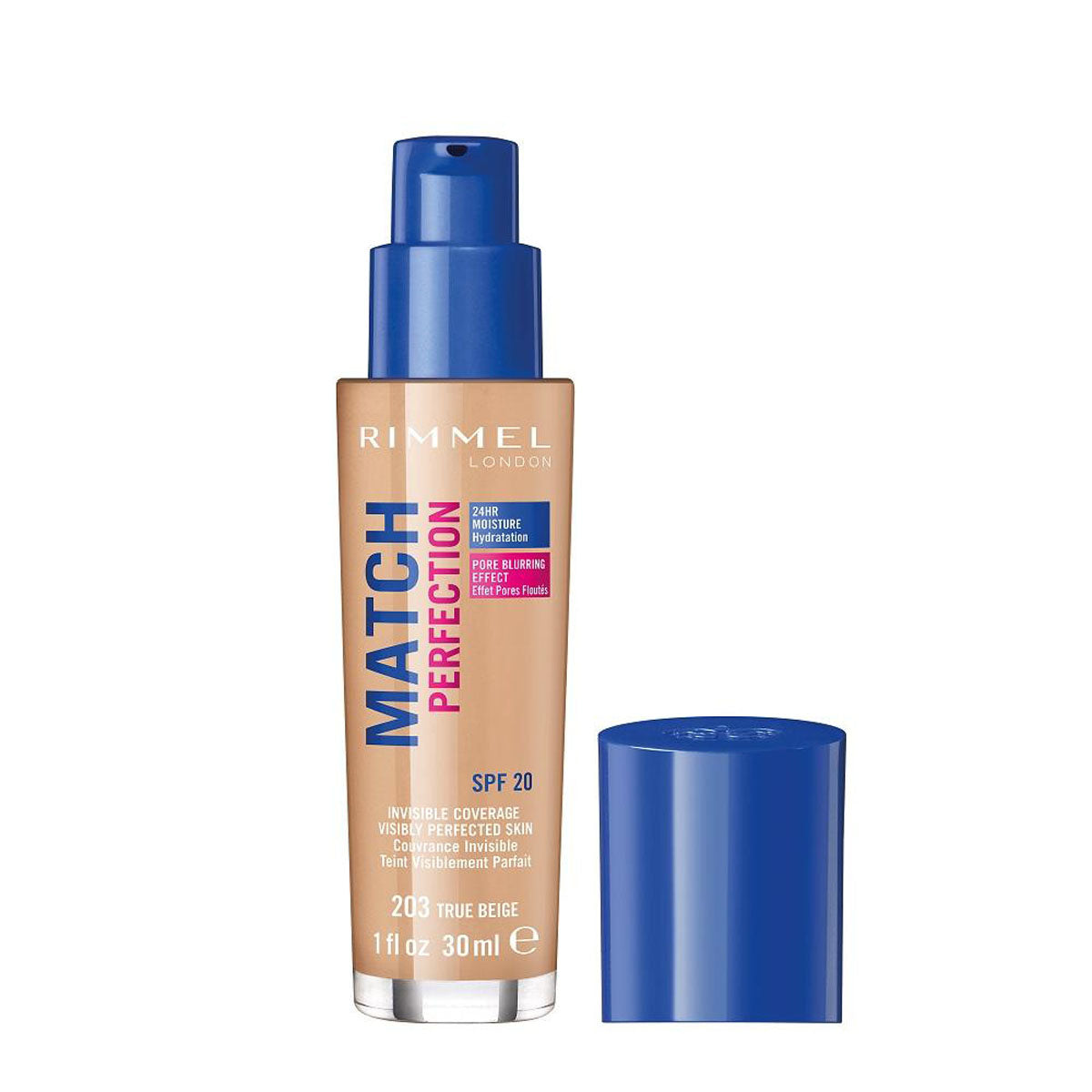 Rimmel London - Match Perfection Foundation - True Beige 30 ml — image 1 — Meeshop Pakistan