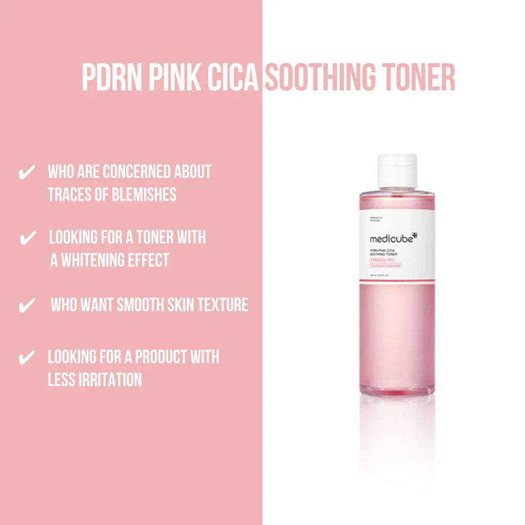 Medicube - PDRN Pink Cica Soothing Toner - 250ml — image 1 — Meeshop Pakistan