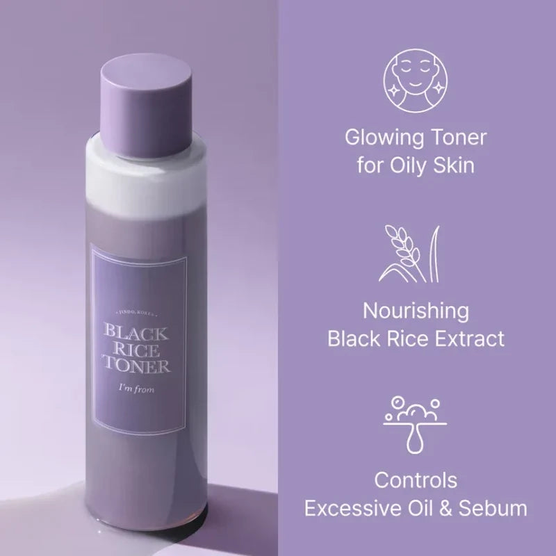 I'm From - Black Rice Toner - 150ml — image 1 — Meeshop Pakistan