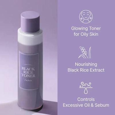 I'm From - Black Rice Toner - 150ml