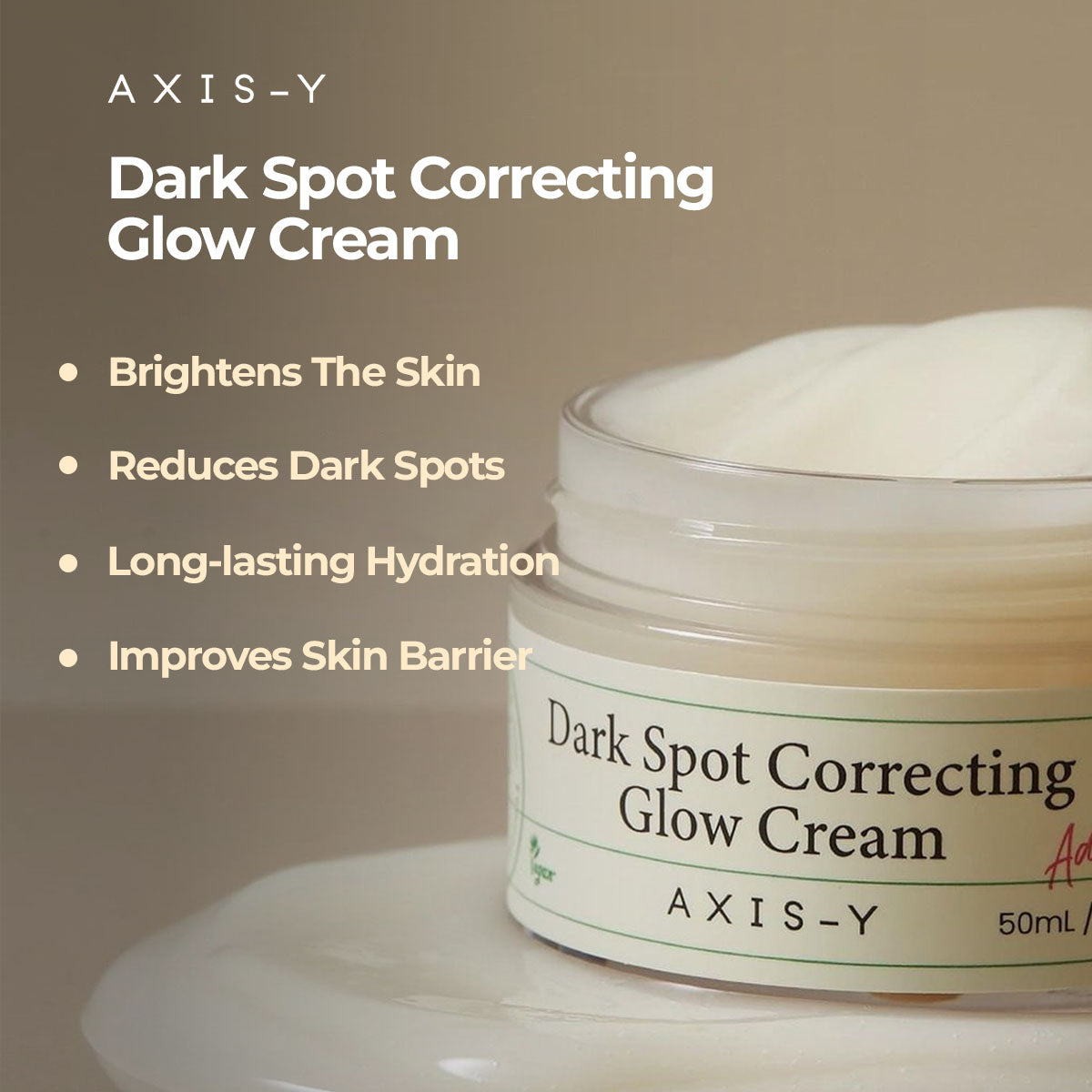 AXIS-Y - Dark Spot Correction Glow Cream - 50ml — image 1 — Meeshop Pakistan