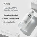 Anua - Heartleaf 77% Soothing Toner - 40ml