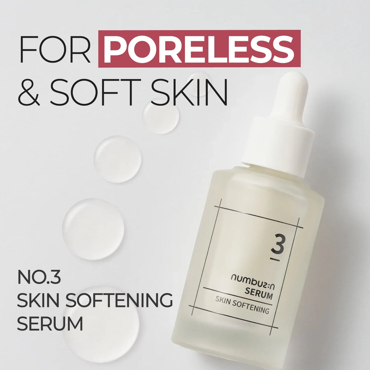 Numbuzin - No 3 Skin Softening Serum - 30ml — image 1 — Meeshop Pakistan
