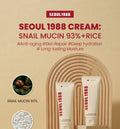 K-Secret - Seoul 1988 Snail Mucin 93% + Rice Cream - 100ml