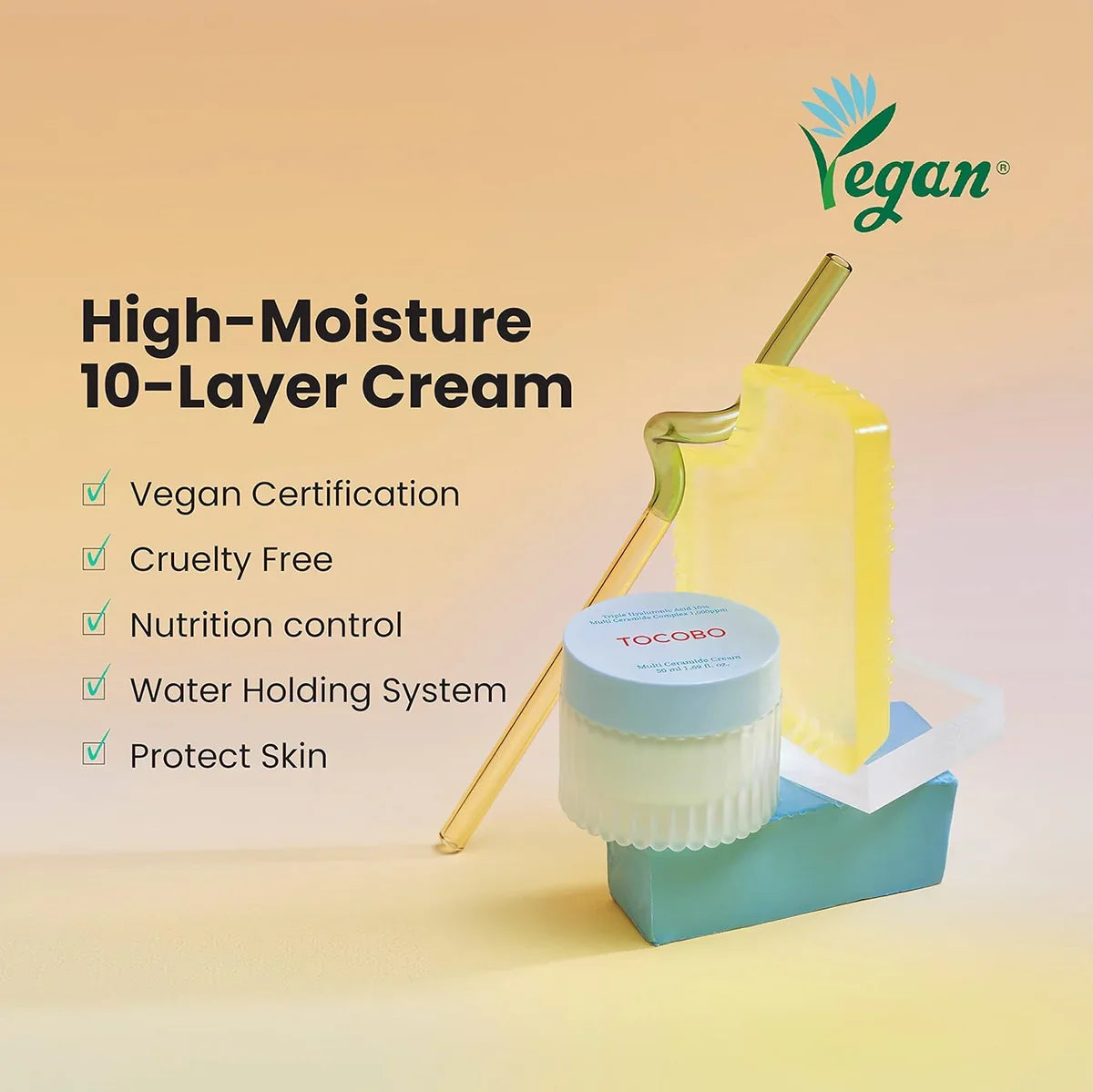 Tocobo - Multi Ceramide Cream - 50ml — image 1 — Meeshop Pakistan