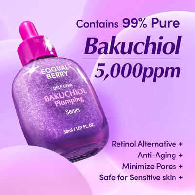 Eqqualberry - Bakuchiol Plumping Serum - 30ml