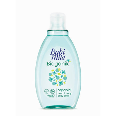 Babi Mild - Bioganik Organic Head & Body Baby Bath - 180ml