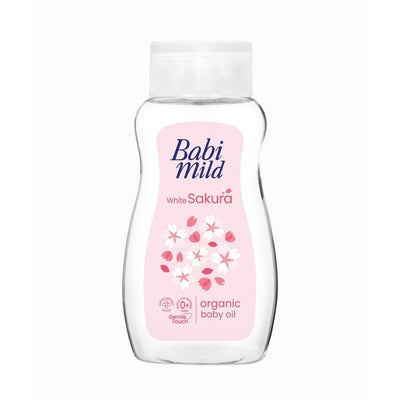 Babi Mild - White Sakura Organic Baby Oil - 100ml