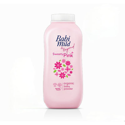 Babi Mild - Sweety Pink Organic Baby Powder - 160g
