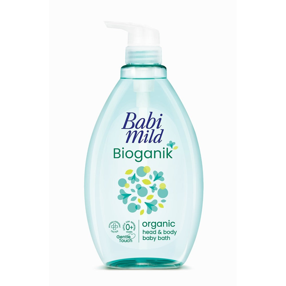 Babi Mild - Bioganik Organic Head & Body Baby Bath - 800ml — image 1 — Meeshop Pakistan