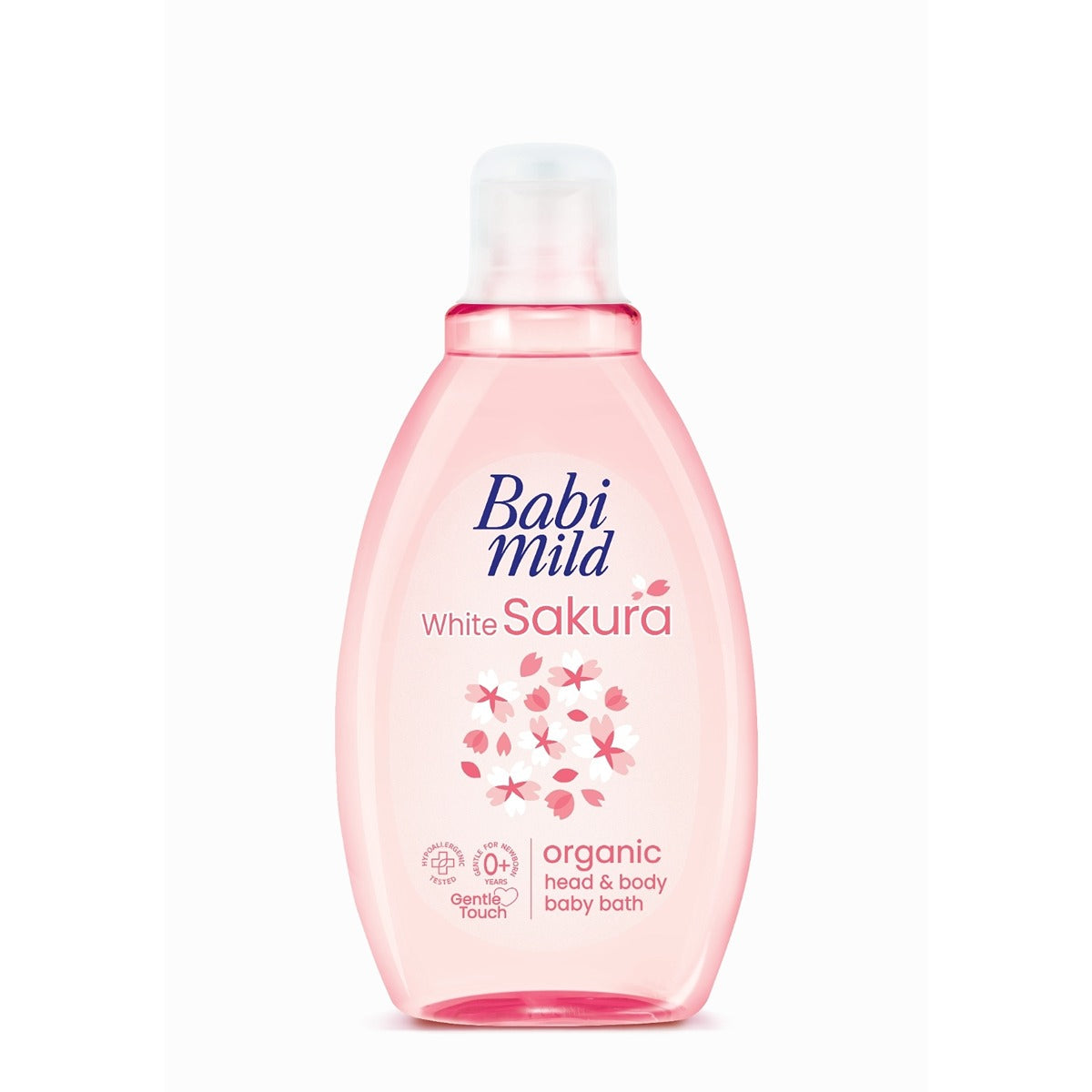 Babi Mild - White Sakura Organic Head & Body Baby Bath - 180ml — image 1 — Meeshop Pakistan