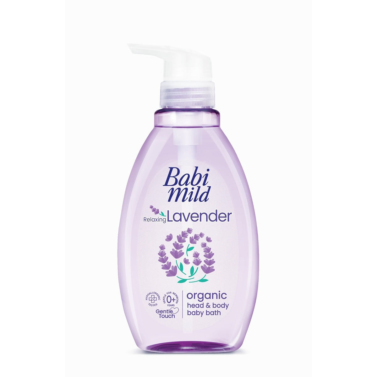 Babi Mild - Relaxing Lavender Organic Head & Body Baby Bath - 380ml — image 1 — Meeshop Pakistan