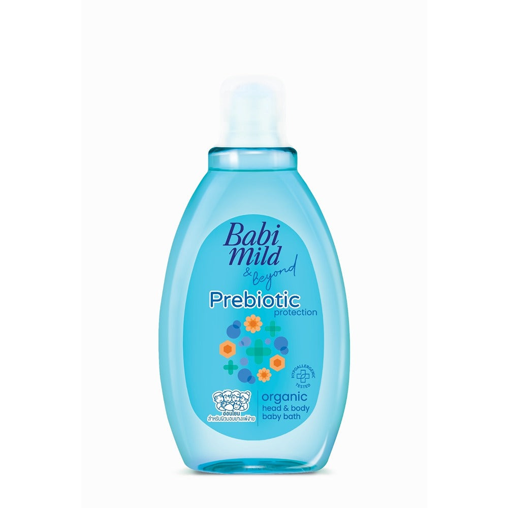 Babi Mild - Pre-Biotic Protection Head & Body Baby Bath - 180ml — image 1 — Meeshop Pakistan