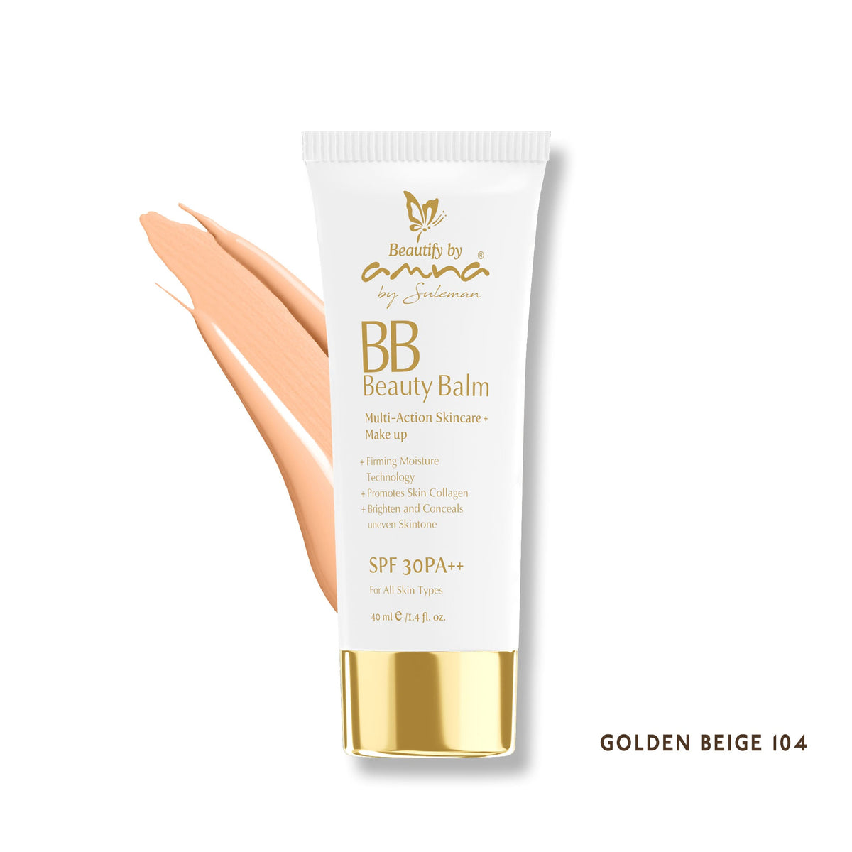 BBA By Suleman - BB Cream - Golden Beige 104 10ml — image 1 — Meeshop Pakistan