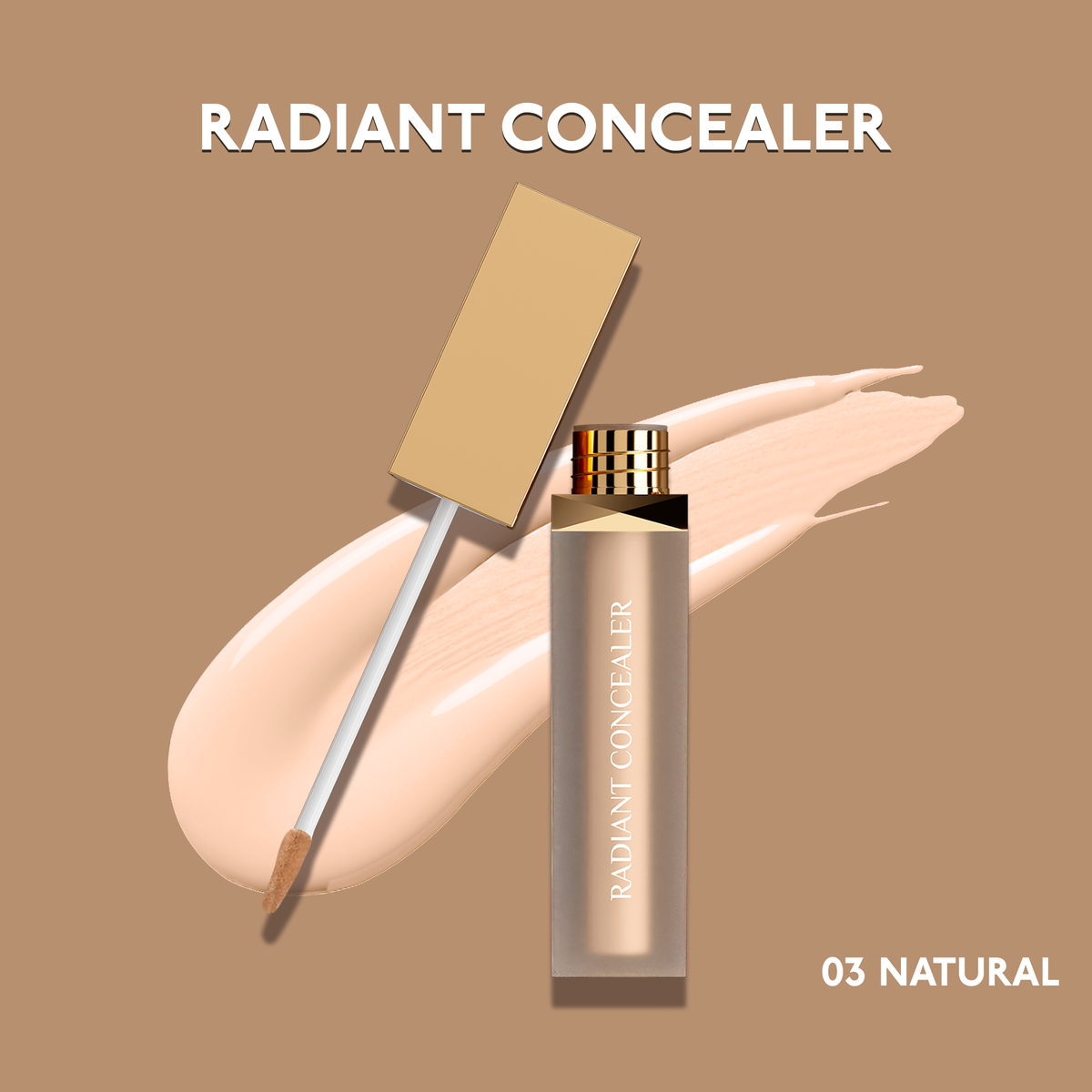 BBA By Suleman - Radiant Concealer - 3 Natural — image 1 — Meeshop Pakistan