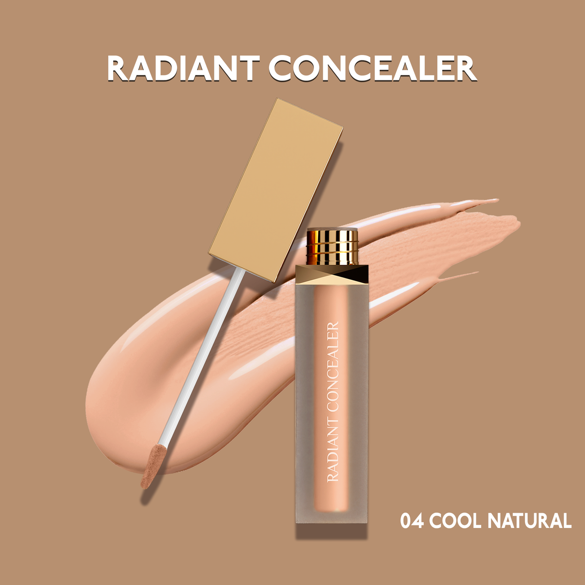BBA By Suleman - Radiant Concealer - 4 Cool Natural — image 1 — Meeshop Pakistan