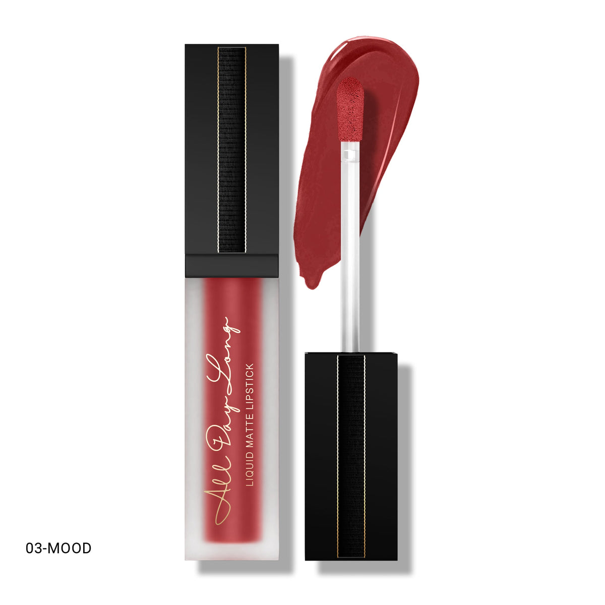 BBA By Suleman - All Day Long Liquid Matte Lipstick - 03 Mood — image 1 — Meeshop Pakistan
