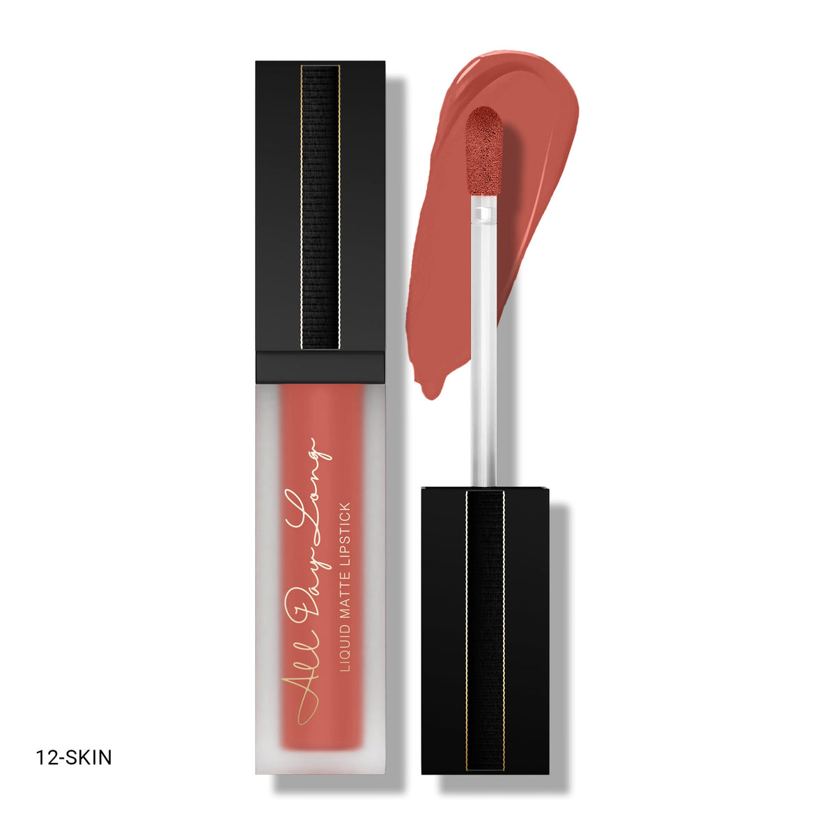 BBA By Suleman - All Day Long Liquid Matte Lipstick - 12 Skin — image 1 — Meeshop Pakistan