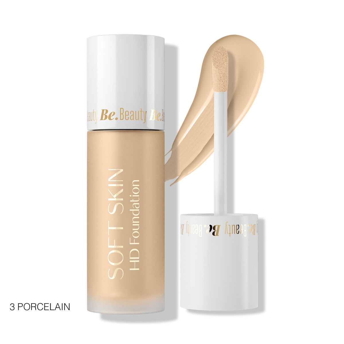 BBA By Suleman - Be Beauty Soft Skin Hd Foundation - 03 Porcelain — image 1 — Meeshop Pakistan
