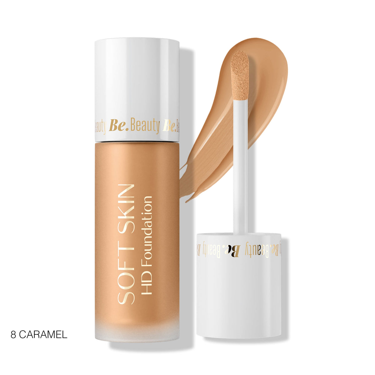 BBA By Suleman - Be Beauty Soft Skin Hd Foundation - 08 Caramel — image 1 — Meeshop Pakistan