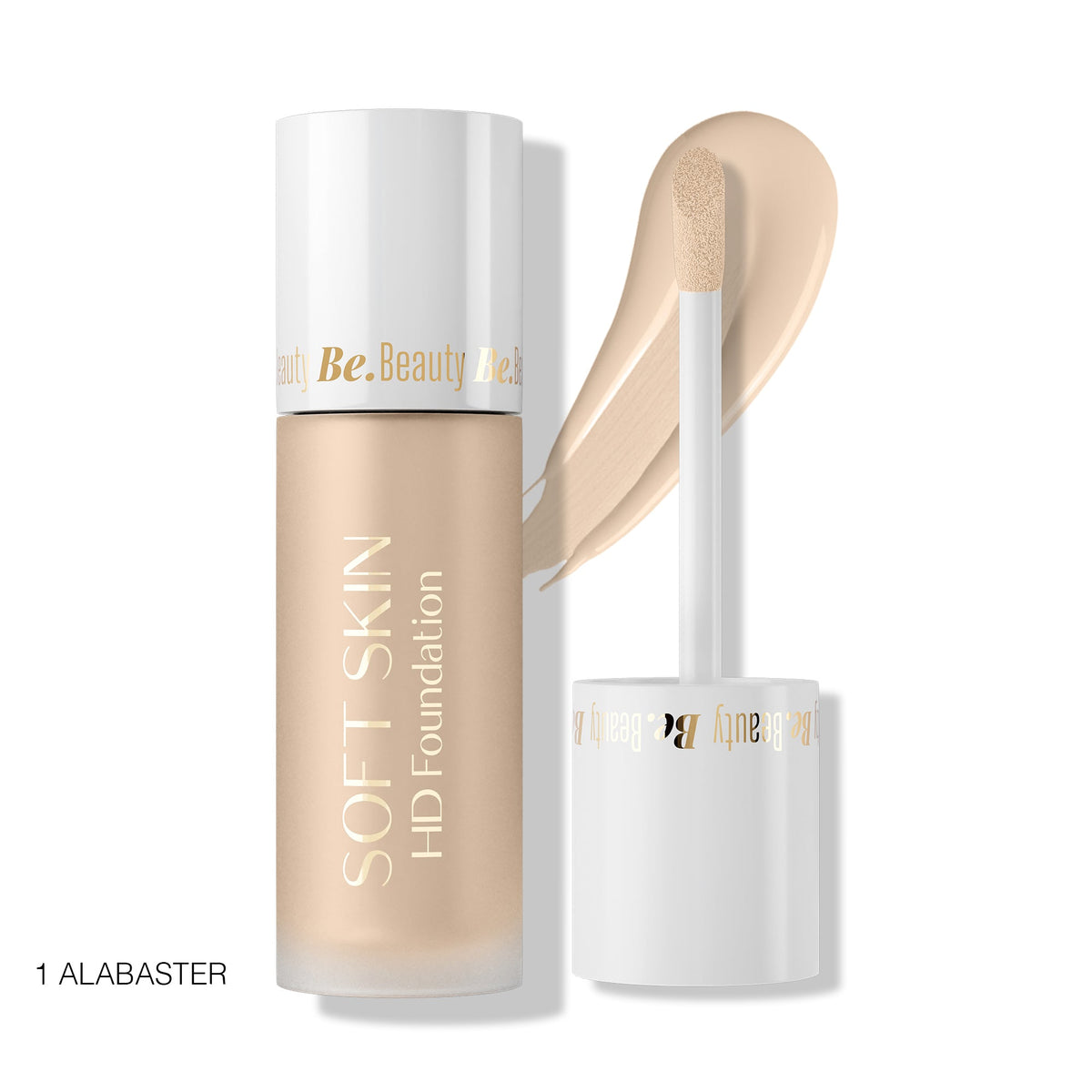 BBA By Suleman - Be Beauty Soft Skin Hd Foundation - 01 Alabaster — image 1 — Meeshop Pakistan