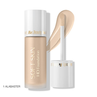 BBA By Suleman - Be Beauty Soft Skin Hd Foundation - 01 Alabaster