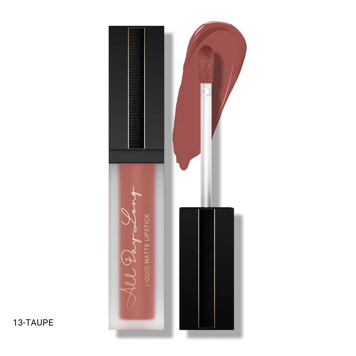 BBA By Suleman - All Day Long Liquid Matte Lipstick - 13 Taupe — image 1 — Meeshop Pakistan