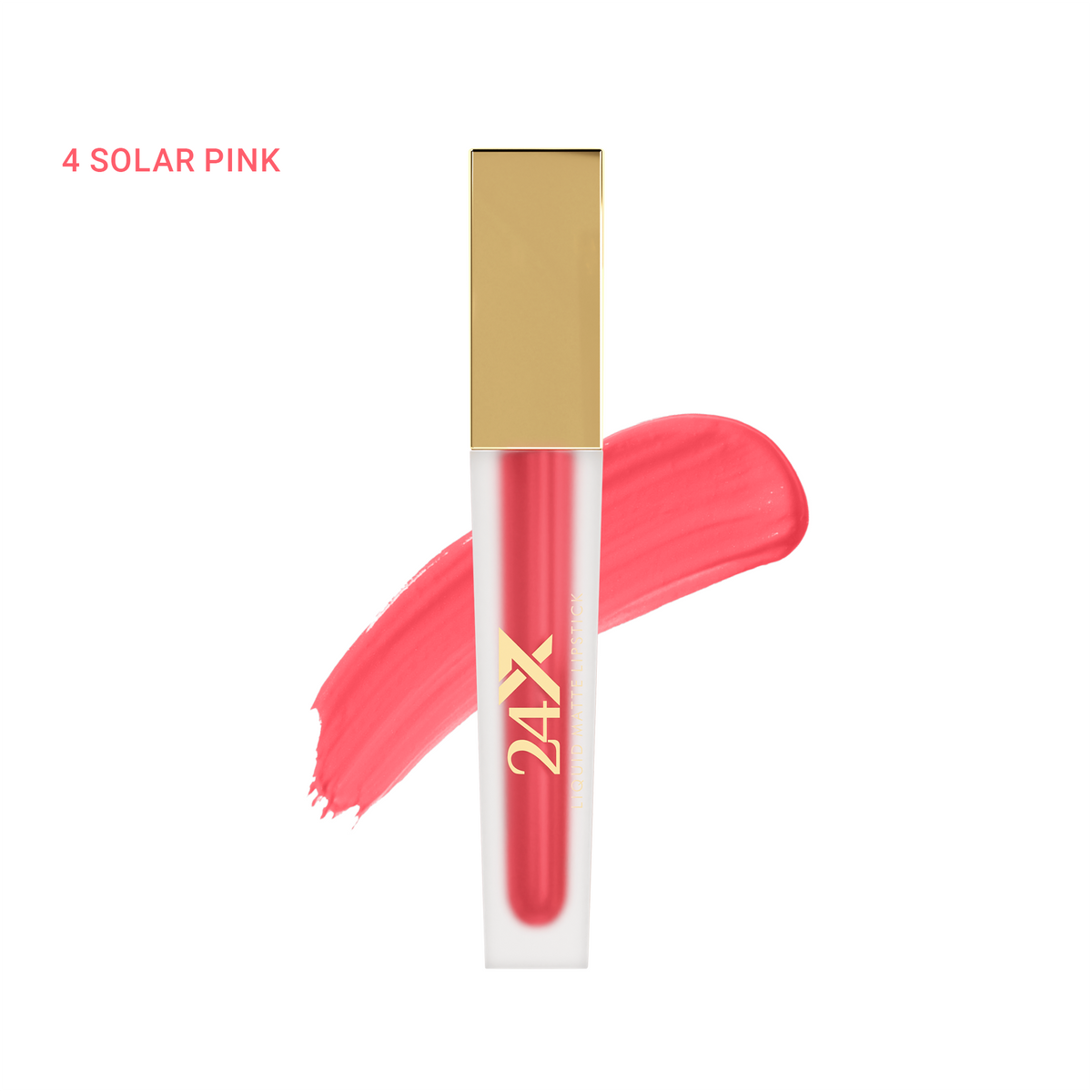 BBA By Suleman - 24x7 Liquid Matte Lipstick - 4 Solar Pink — image 1 — Meeshop Pakistan