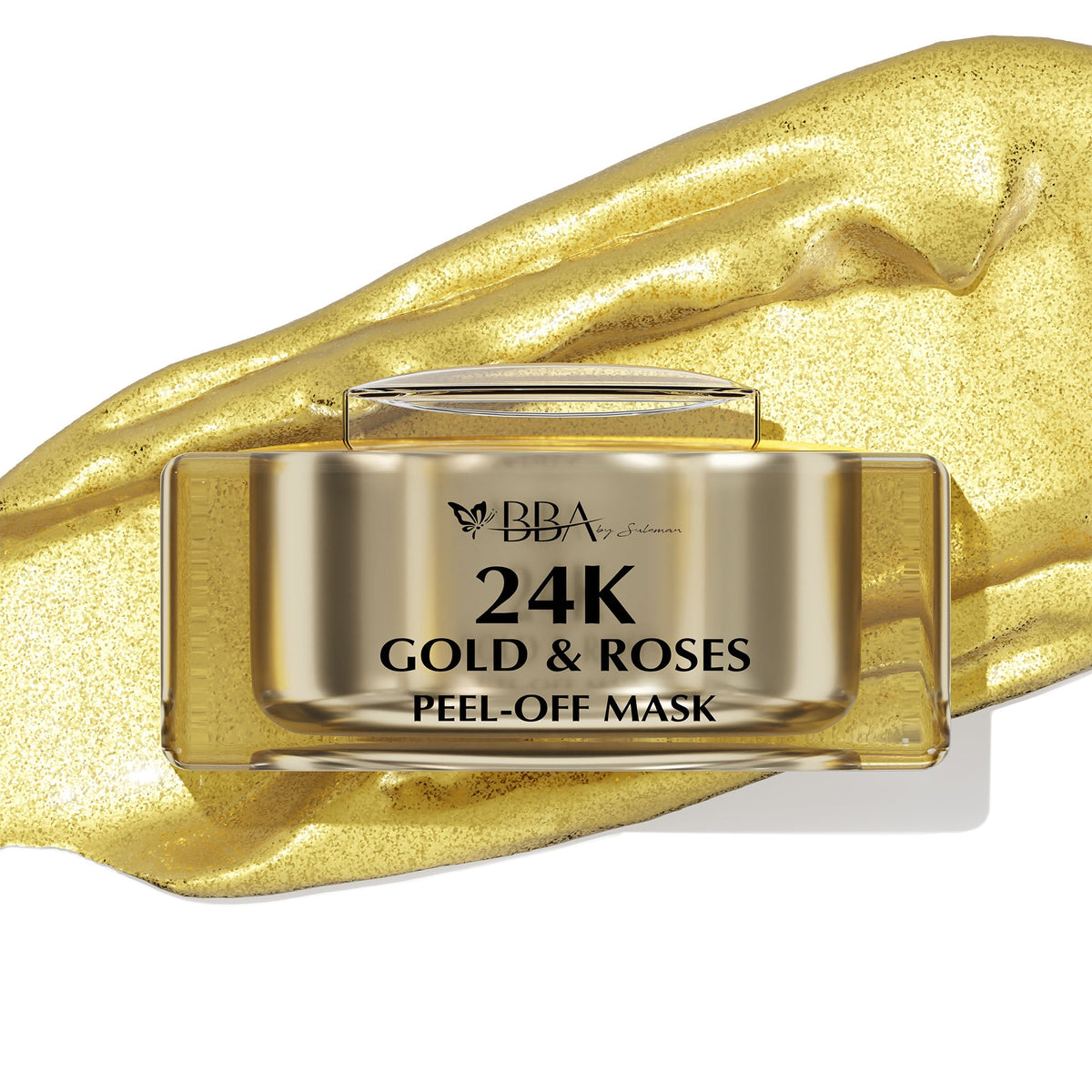 BBA By Suleman - 24k Gold & Roses Peel Off Mask — image 1 — Meeshop Pakistan