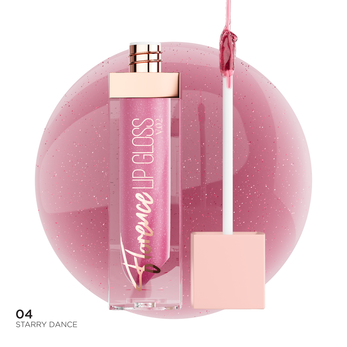BBA By Suleman - Florence V.02 Lip Gloss - 04 Starry Dance — image 1 — Meeshop Pakistan