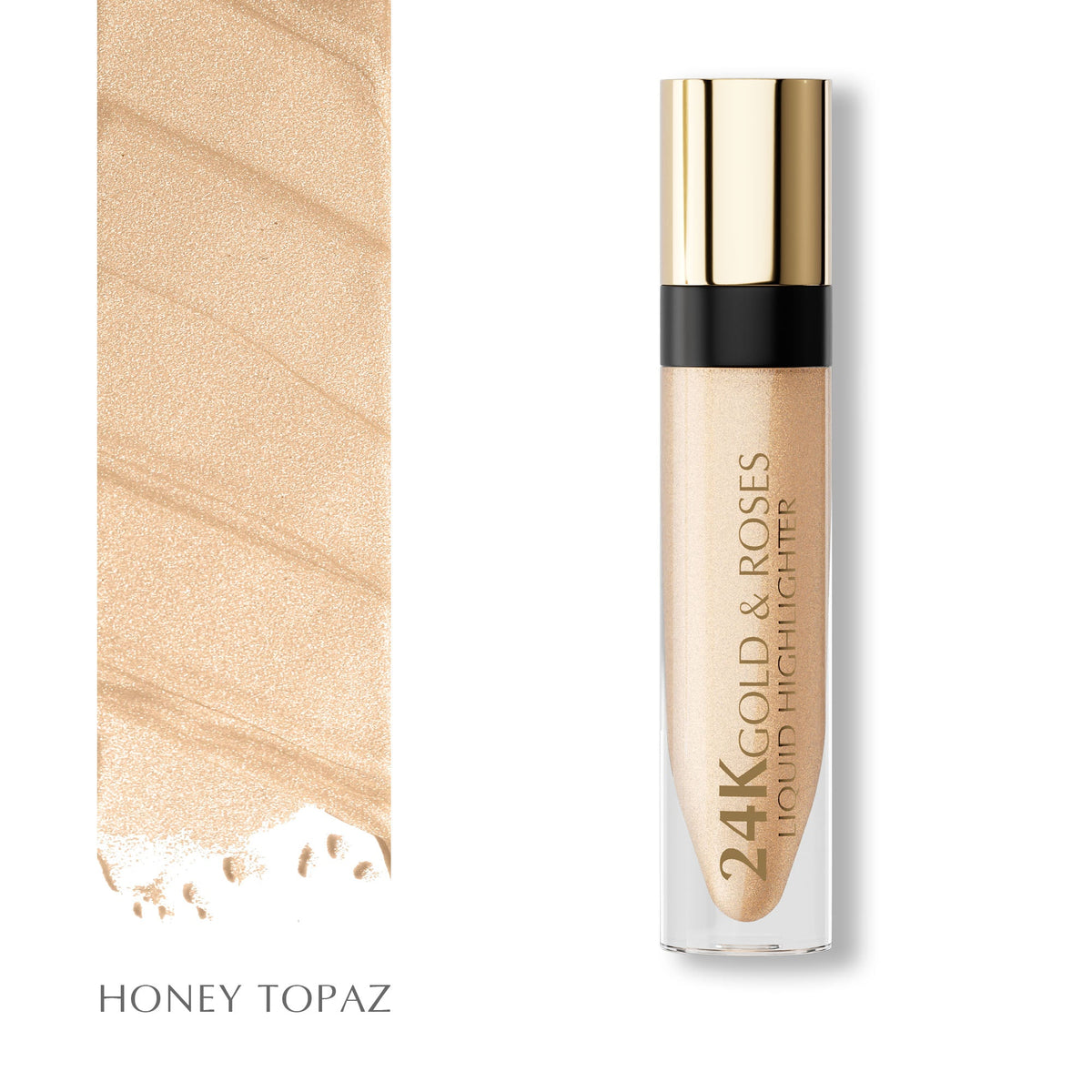 BBA By Suleman - 24K Gold & Roses Liquid Highlighter - Honey Topaz — image 1 — Meeshop Pakistan