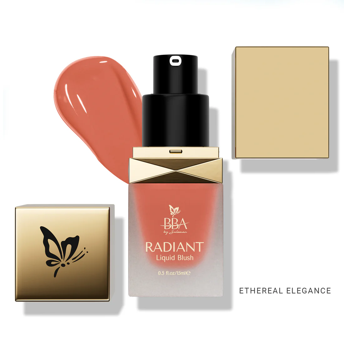 BBA By Suleman - Radiant Liquid Blush - Ethereal Elegance — image 1 — Meeshop Pakistan