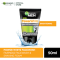 Garnier - Power White Face Wash For Men - 50 ml