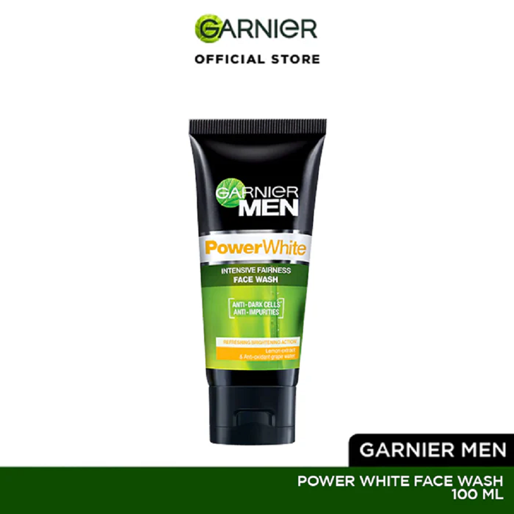 Garnier - Men Power White Face Wash - 100ml — image 1 — Meeshop Pakistan