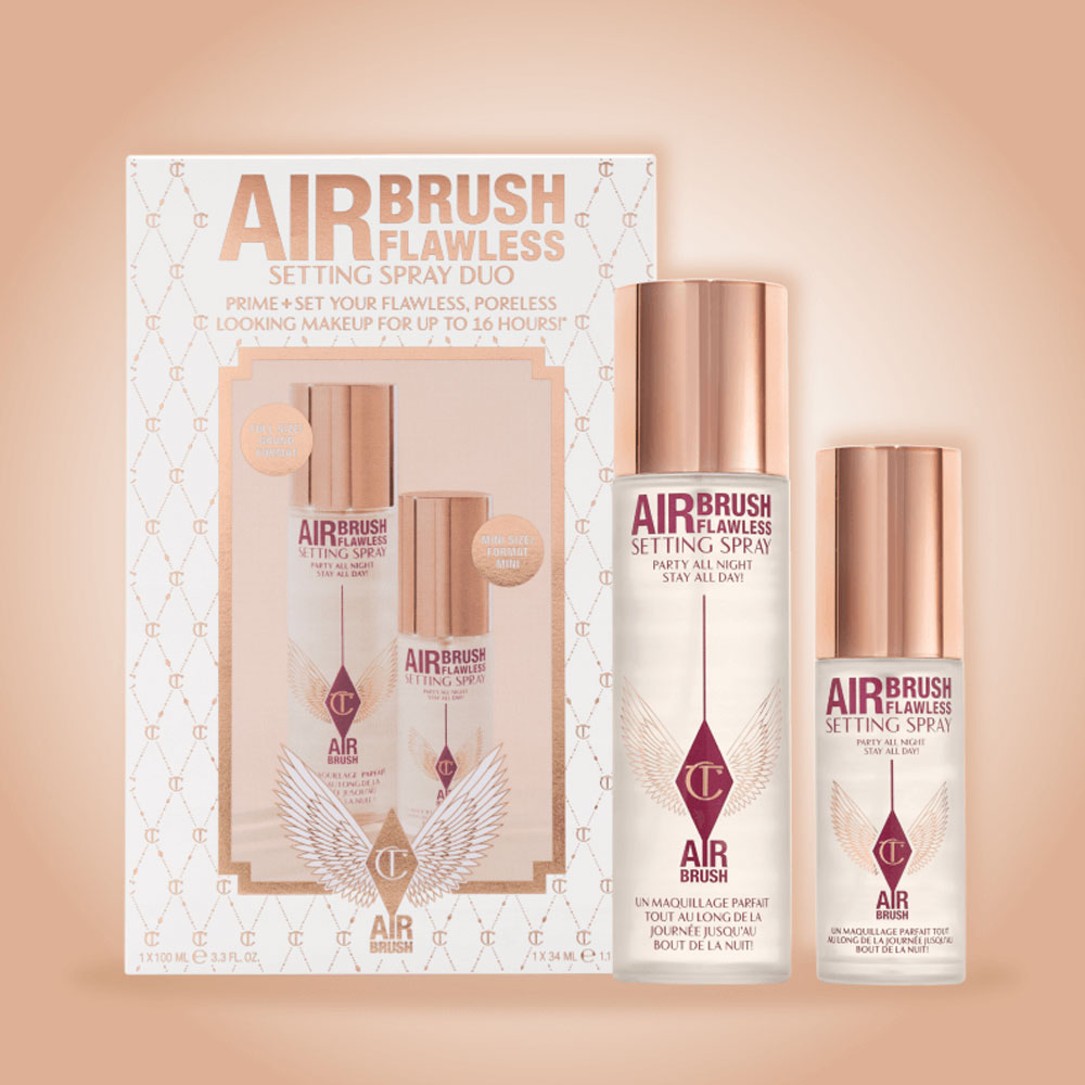 Charlotte Tilbury - AirBrush Flawless Setting Spray Duo Mini + Full Size — image 1 — Meeshop Pakistan