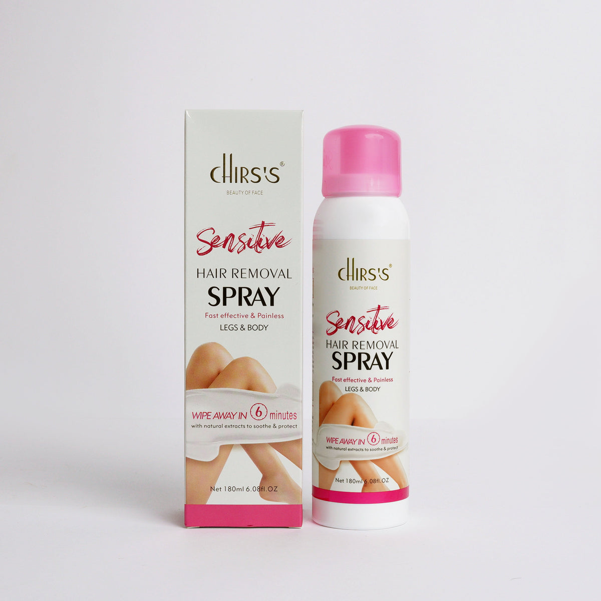 Chirs's - Sensitive Hair Removal Spray Fast Effective & Painless For Legs & Body — image 1 — Meeshop Pakistan