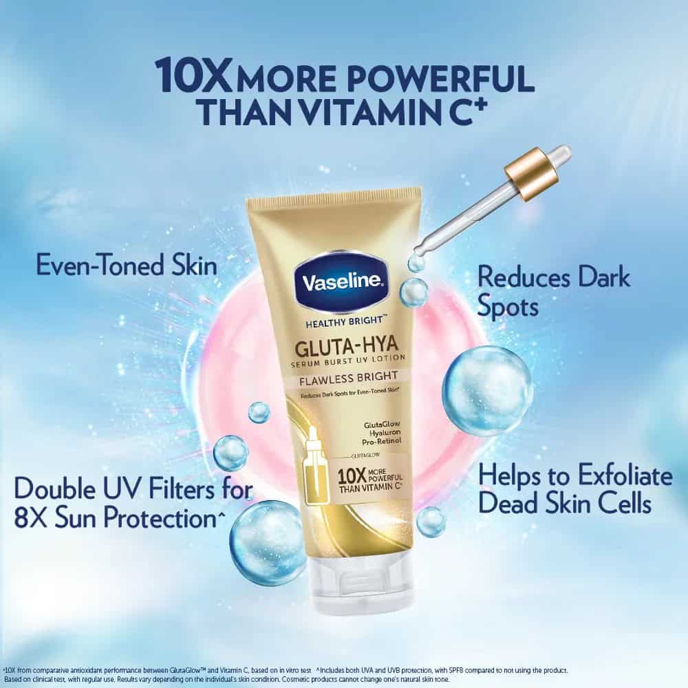 Vaseline - Gluta Hya Flawless Bright Lotion - 330ml — image 1 — Meeshop Pakistan