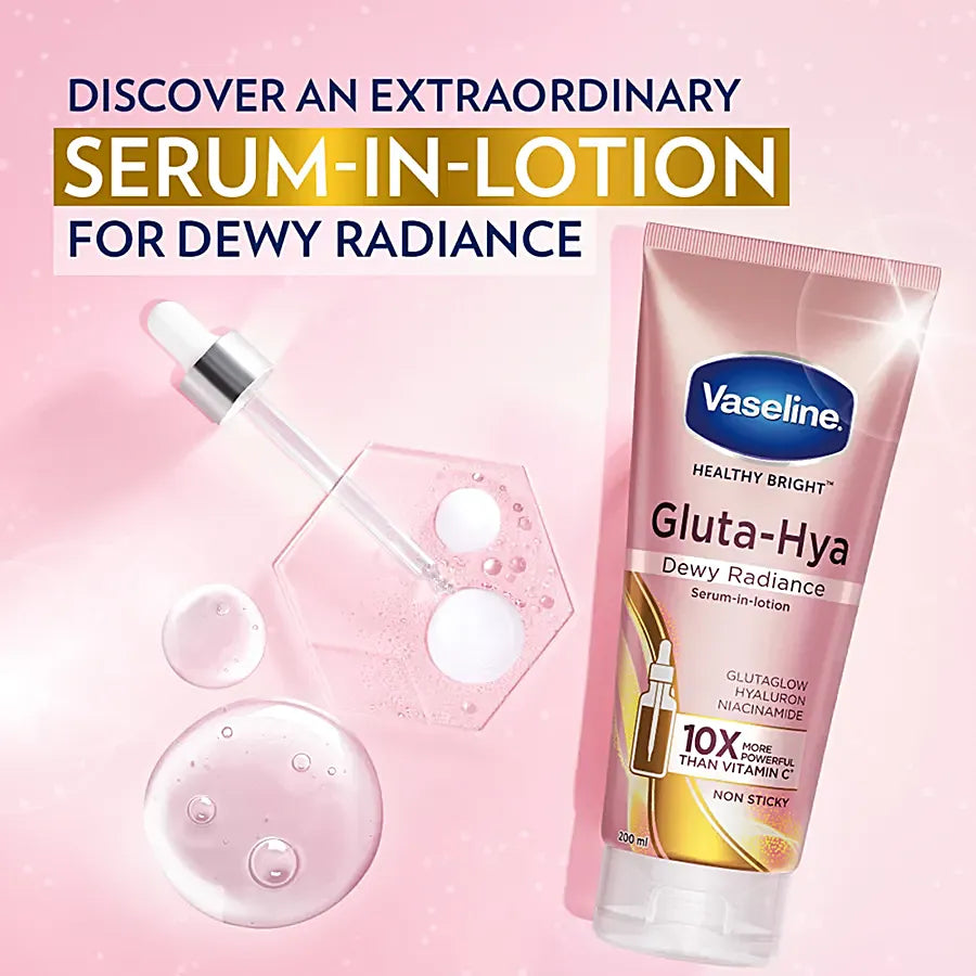 Vaseline - Gluta Hya Dewy Radiance Lotion - 330ml — image 1 — Meeshop Pakistan