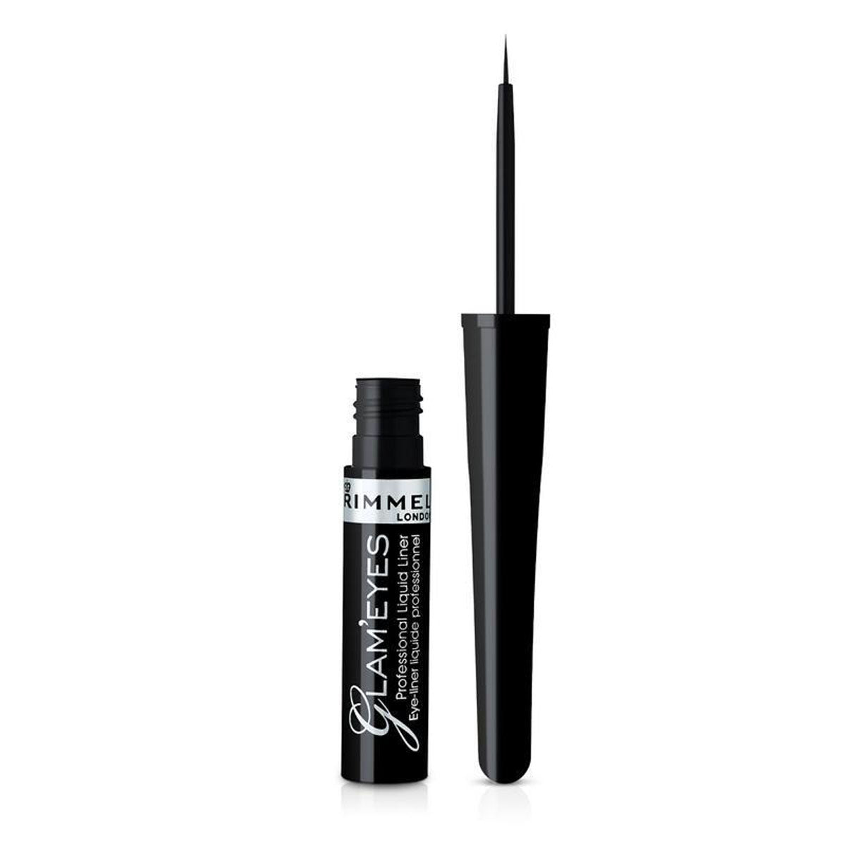 Rimmel London - Glameyes Professional Liquid Liner - 001 Black Glamour — image 1 — Meeshop Pakistan