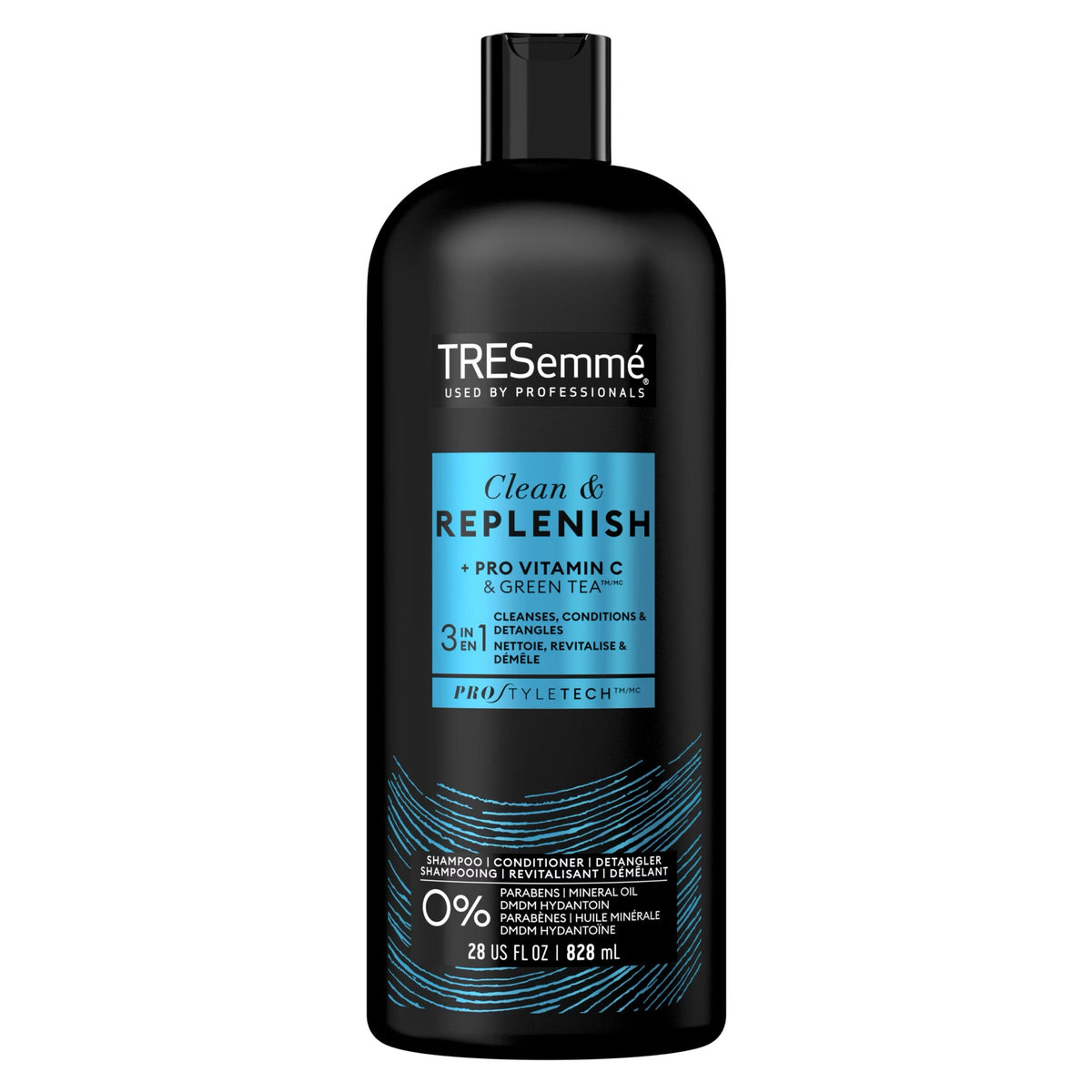 TRESemme - Regular 3in1 Cleanse & Replenish Shampoo 828ml — image 1 — Meeshop Pakistan