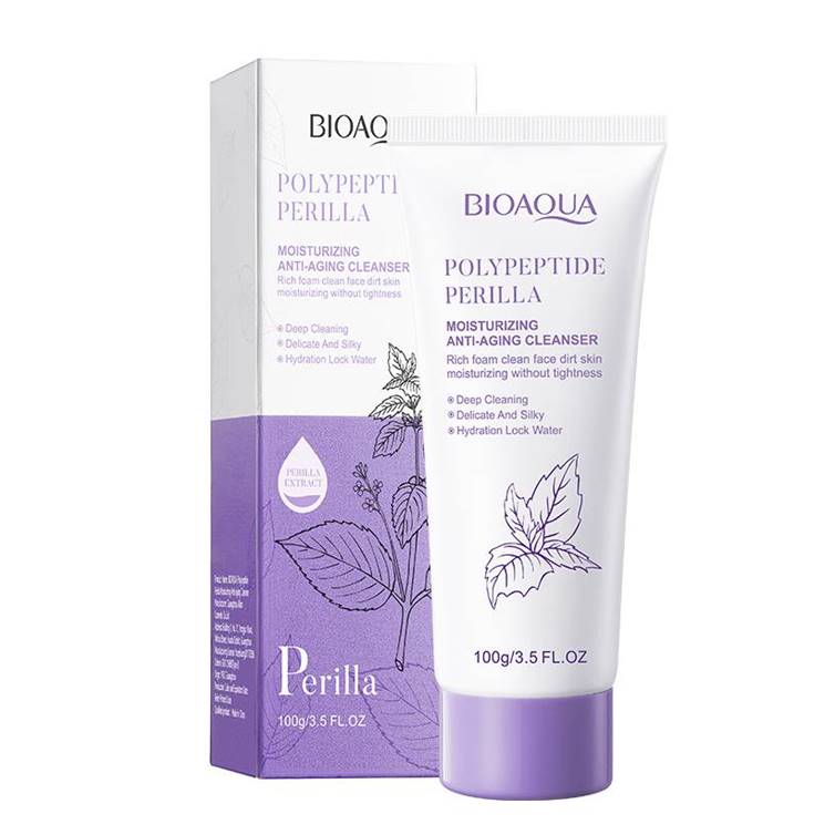 Bioaqua - Polypeptide Perilla Anti-Aging Facial Cleanser 100G — image 1 — Meeshop Pakistan