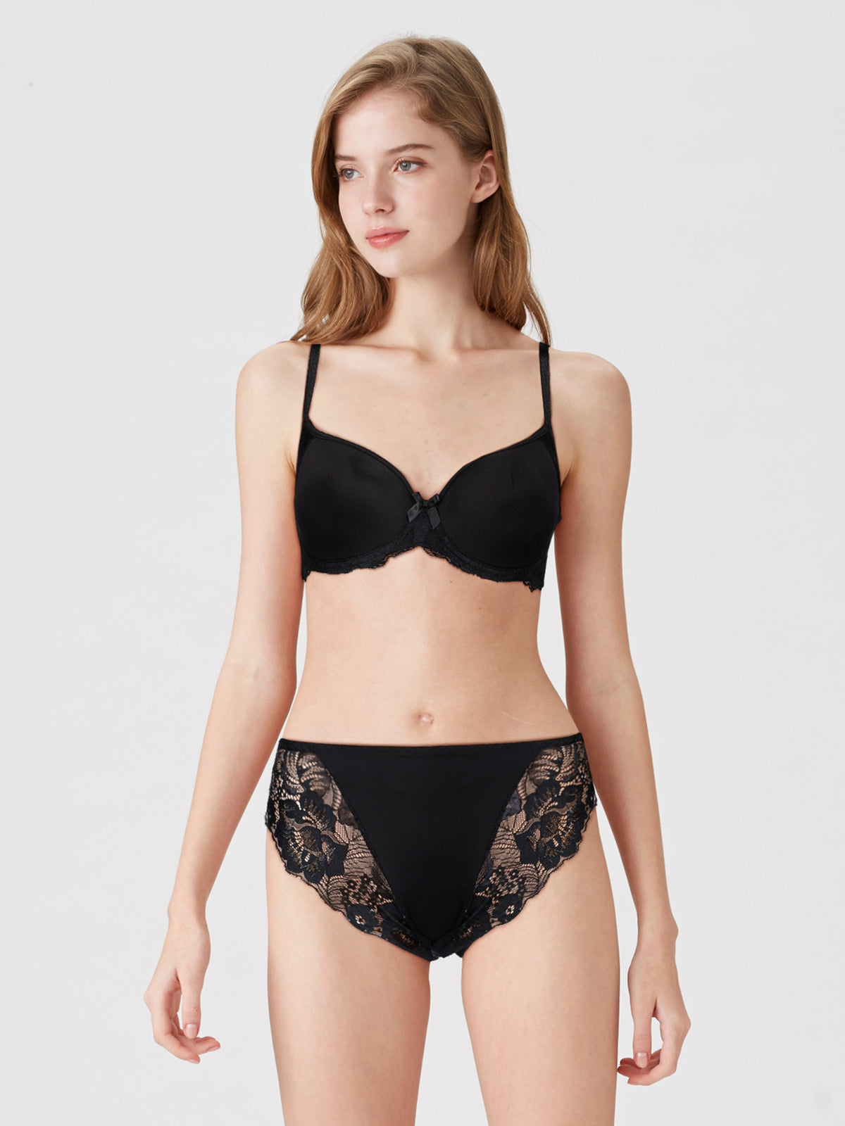 BLS - Breathable Lace Panty - Black — image 1 — Meeshop Pakistan
