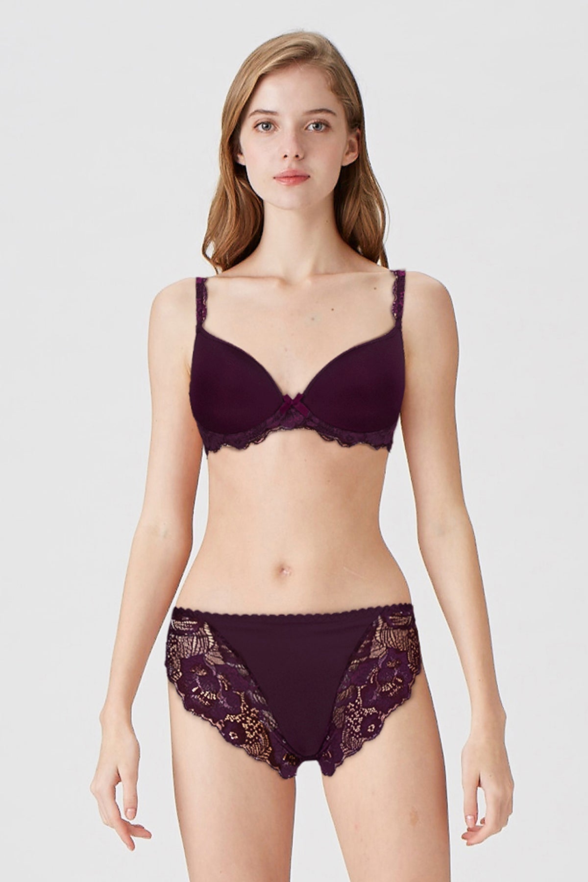BLS - Breathable Lace Panty - Respberry — image 1 — Meeshop Pakistan