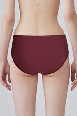 BLS - Papillon Cotton Panty - Burgundy view 2