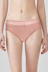 BLS - Papillon Cotton Panty - Soft Pink view 1