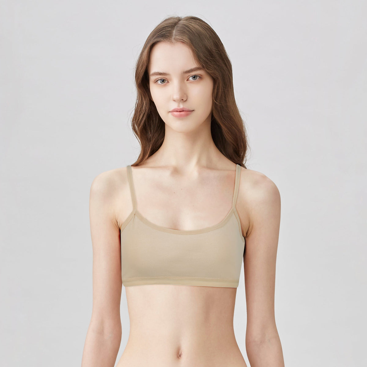 BLS - Zeeva Cotton Teen Bra - Beige — image 1 — Meeshop Pakistan