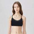 BLS - Zelia Padded Cotton Teen Bra - Black