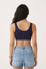 BLS - Ariane Non Wired And Non Padded Cotton Crop Top view 2